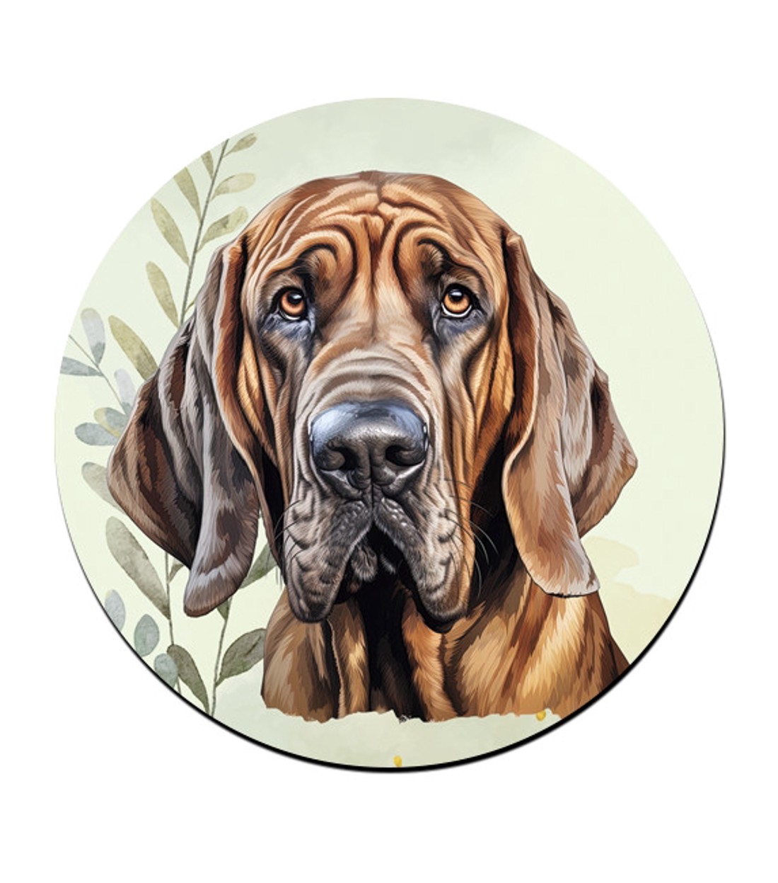 Angol véreb portré mintás bögre alátét -  - Meska.hu