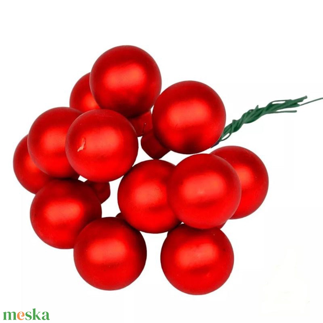 Üveggömb pick 2,5 cm - piros - matt 12 db - kellékek & szerszámok - dekorációs kellékek - üveggömb pick - Meska.hu Üveggömb pick 2,5 cm - piros - matt 12 db - kellékek & szerszámok - dekorációs kellékek - üveggömb pick - Meska.hu