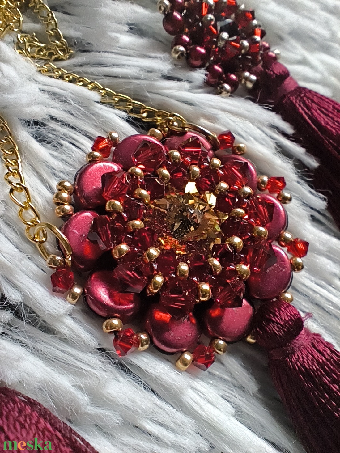 Bordó Swarovski szett - ékszer - ékszerszett - Meska.hu Bordó Swarovski szett - ékszer - ékszerszett - Meska.hu