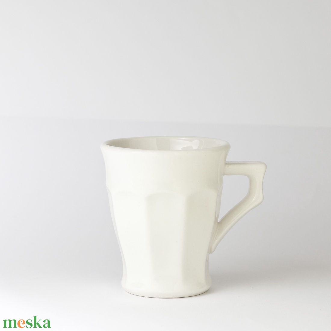 yutta 1 dl-es füles félporcelán kávés csésze - otthon & életmód - konyhafelszerelés, tálalás - tálalás - teás- és kávés pohár, készlet - Meska.hu