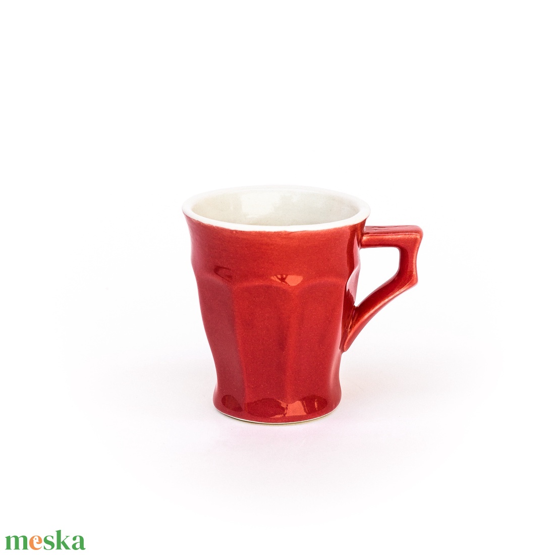 yutta 1 dl-es füles félporcelán kávés csésze - otthon & életmód - konyhafelszerelés, tálalás - tálalás - teás- és kávés pohár, készlet - Meska.hu