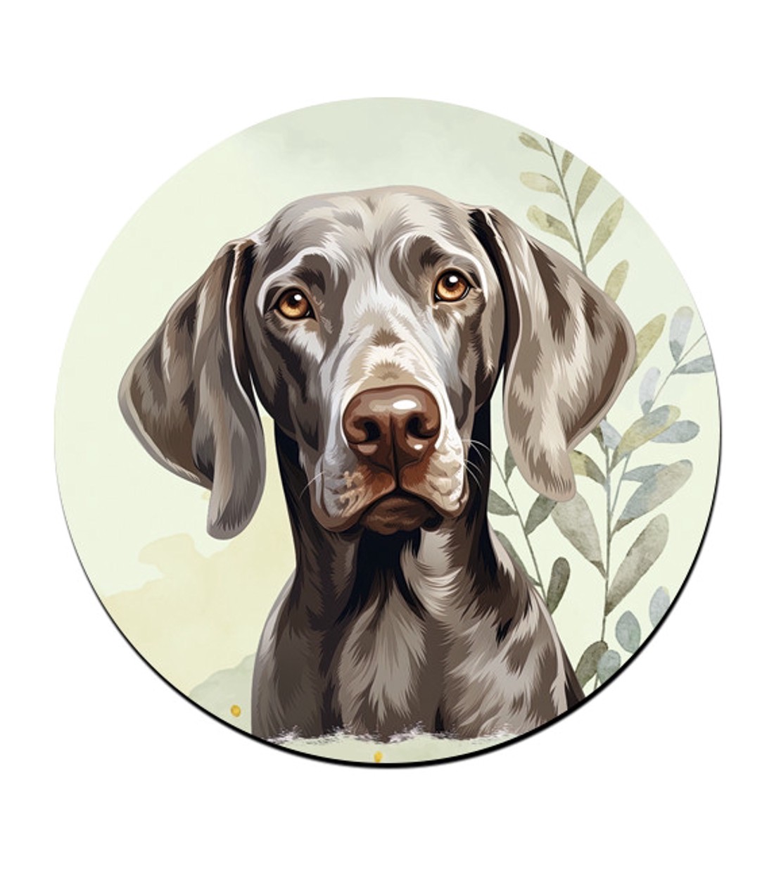 Weimari vizsla portré mintás bögre alátét -  - Meska.hu