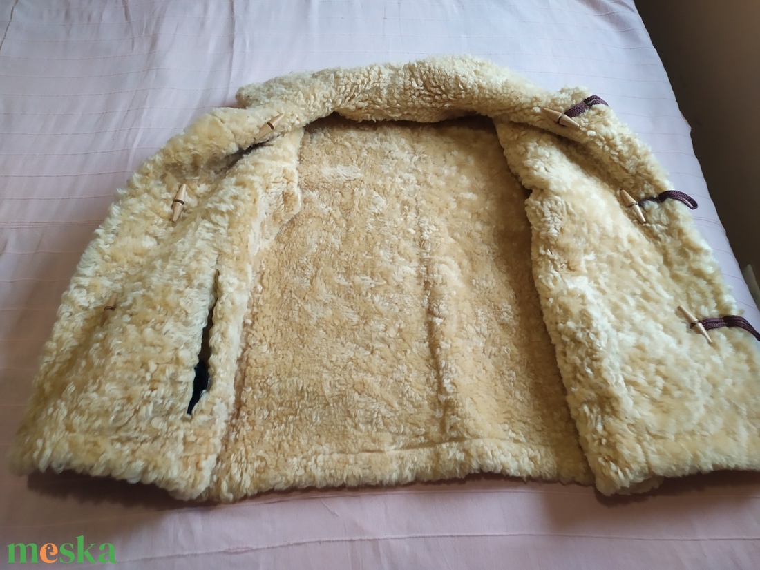 Valódi erdélyi gyapjú kabát  - ruha & divat - női ruha - kabát - Meska.hu