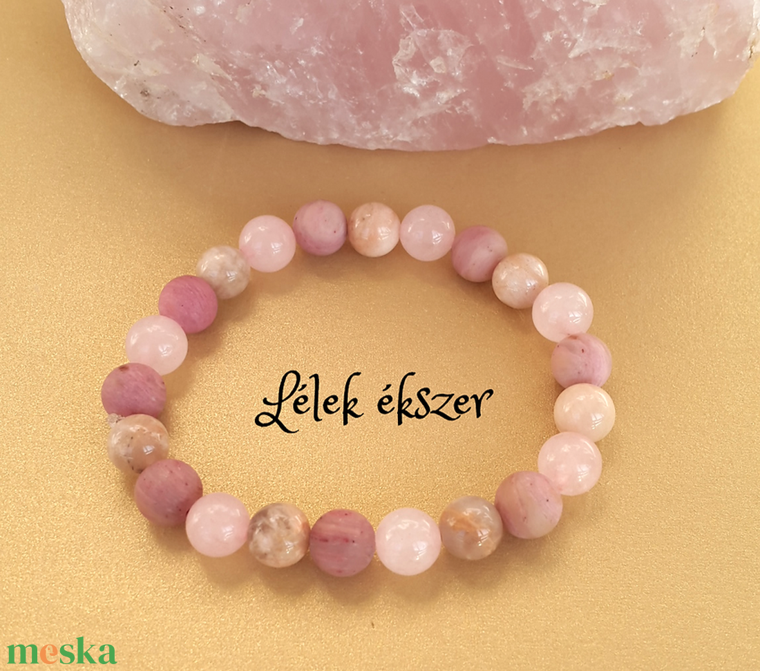 Nőiség egyensúlyában: ásványkarkötő Nőknek, Ajándék Ötlet, Karácsony alkalmából is! - esküvő - ékszer - karkötő & csuklódísz - Meska.hu