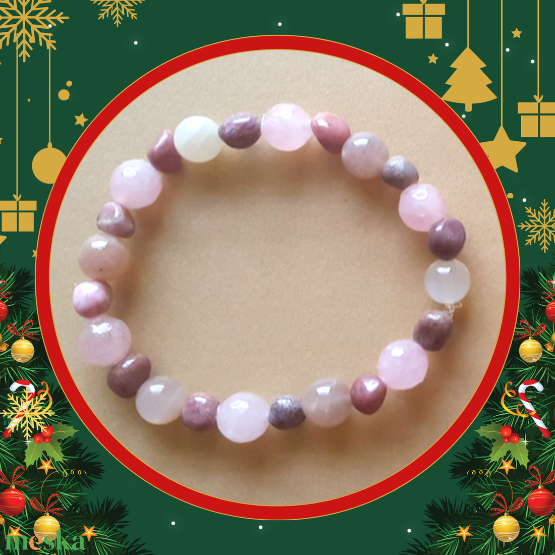 Az új Nő- érzelmi nagy takarító ásvány karkötő - ékszer - karkötő - ásványkarkötő - Meska.hu