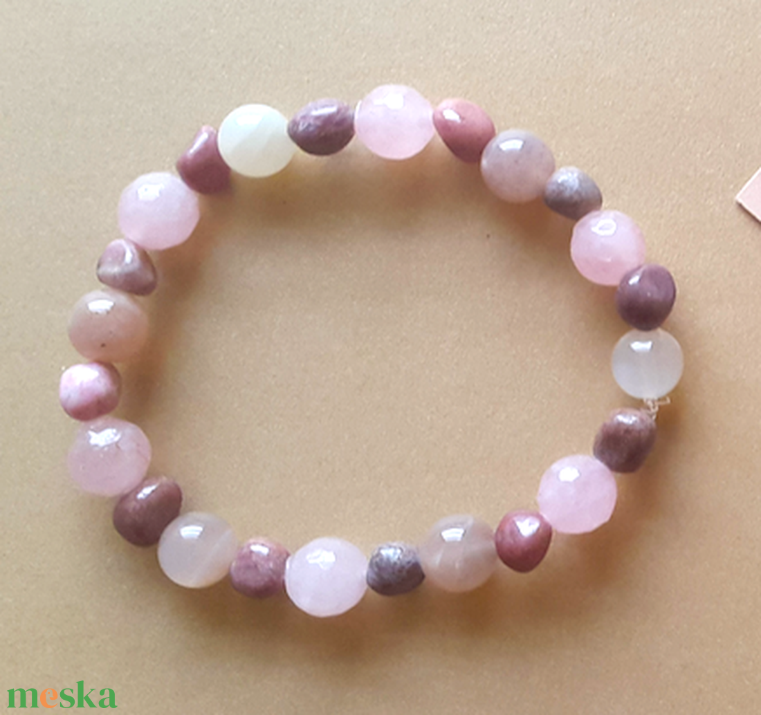 Az új Nő- érzelmi nagy takarító ásvány karkötő - ékszer - karkötő - ásványkarkötő - Meska.hu