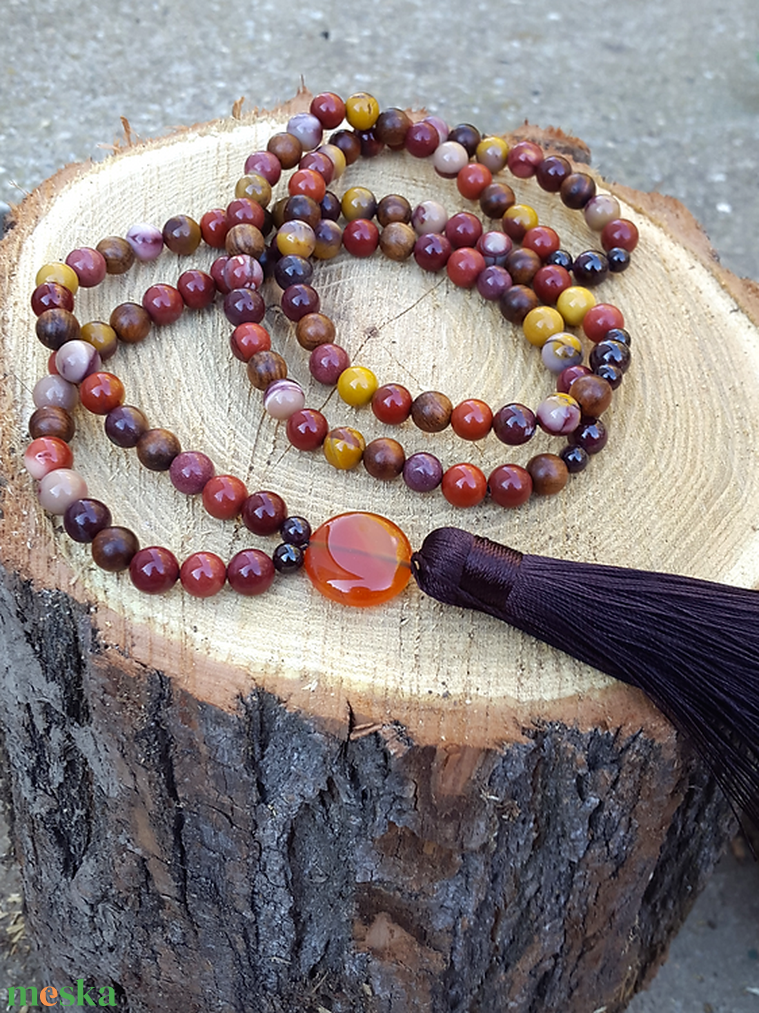 Megvan az erőm az újra kezdéshez - ásvány mala - otthon & életmód - dekoráció - spiritualitás - mala - Meska.hu