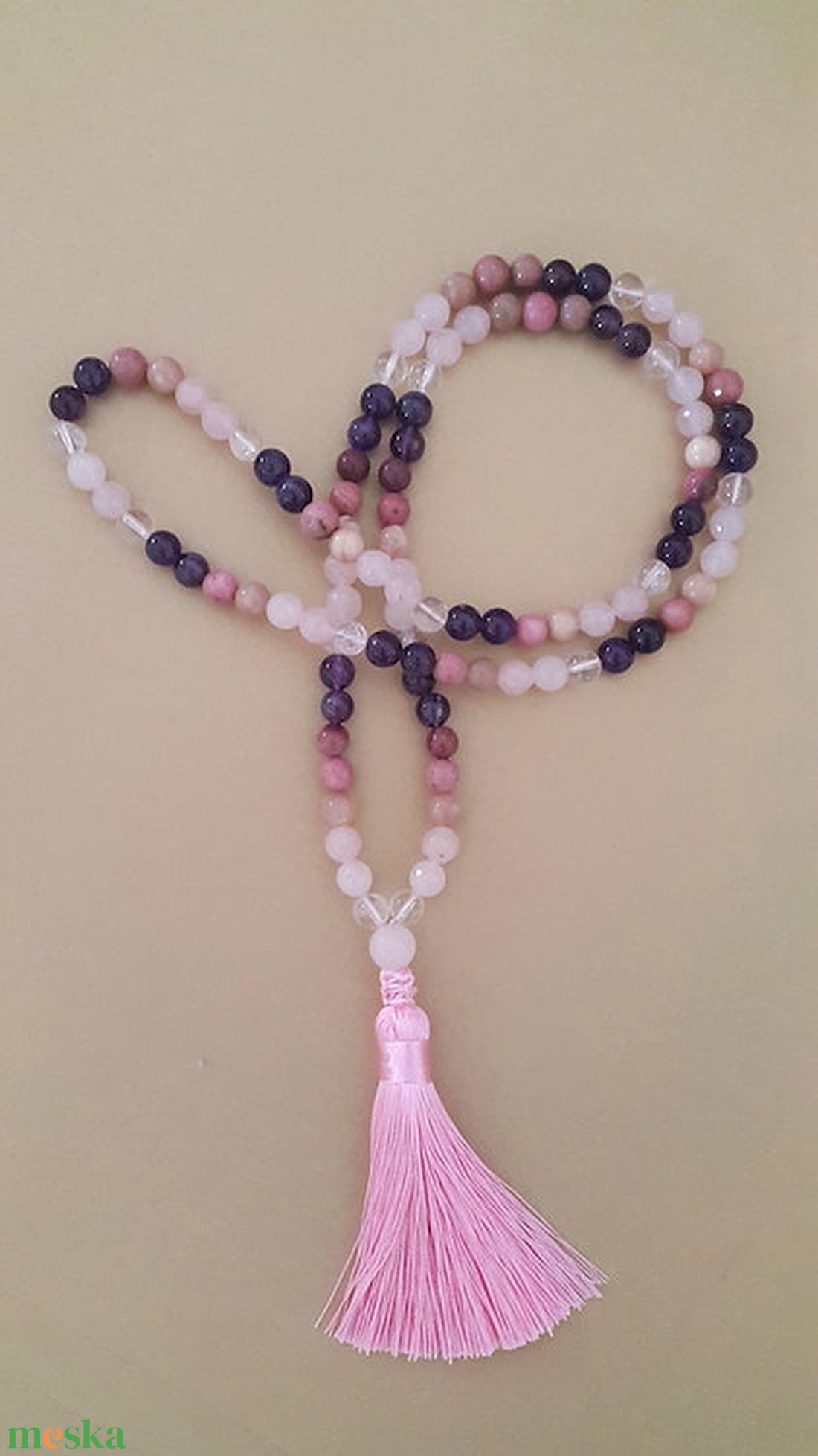 Harmóniában a női léttel  ásvány mala - otthon & életmód - dekoráció - spiritualitás - mala - Meska.hu
