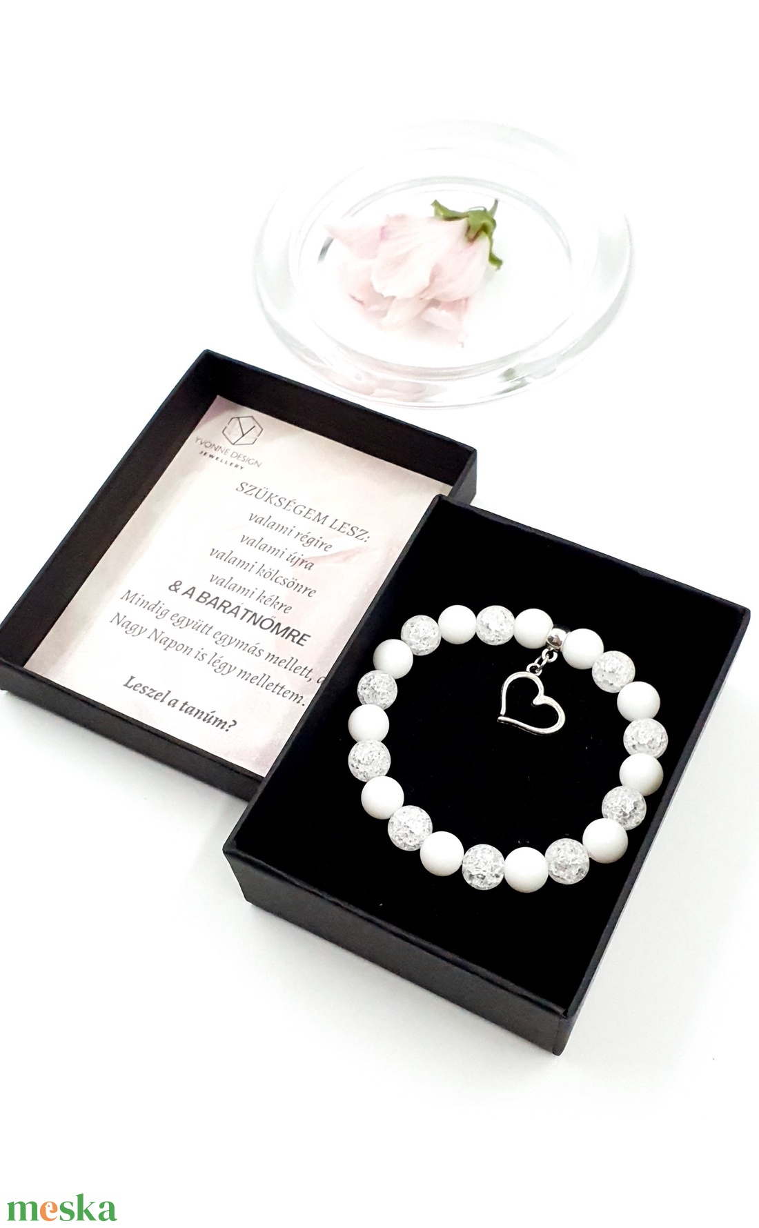 Tanú felkérő diszdobozos ajándék karkötő - ékszer - ékszerszett - Meska.hu