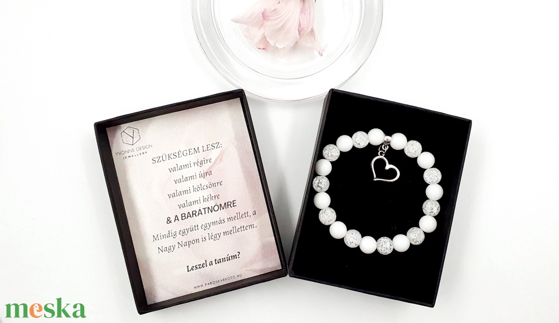 Tanú felkérő diszdobozos ajándék karkötő - ékszer - ékszerszett - Meska.hu