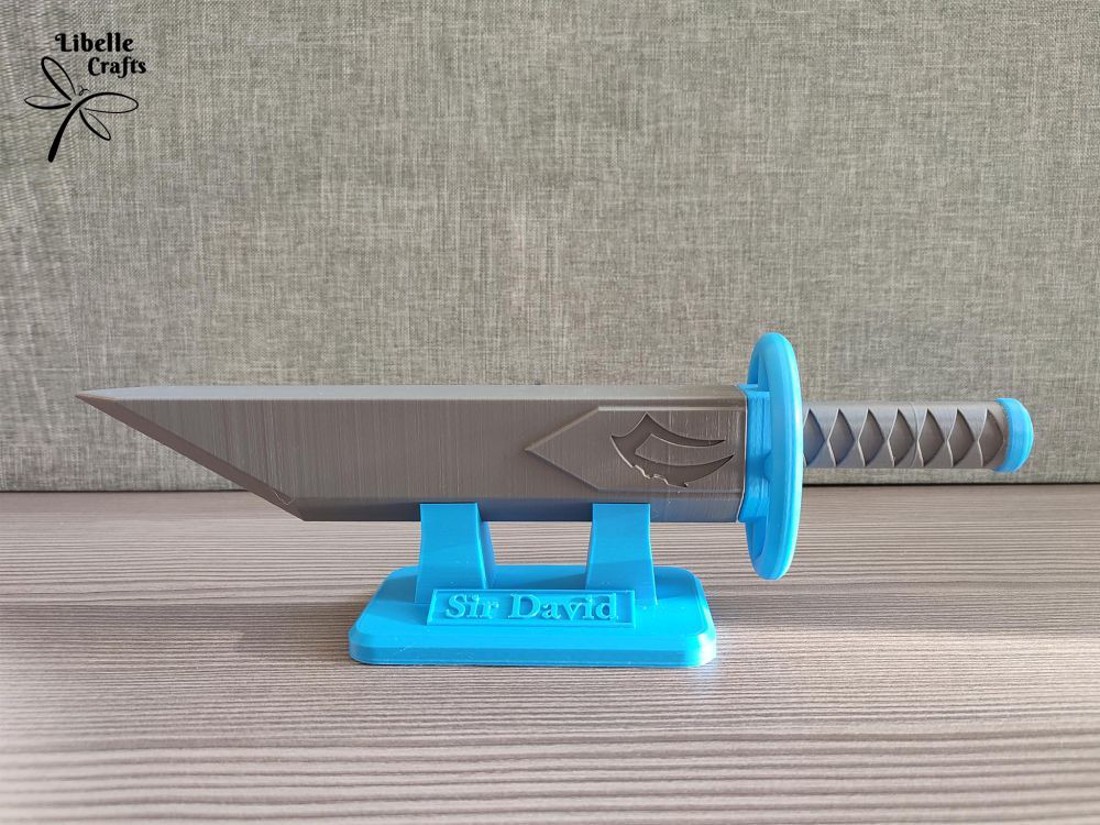 Japán kard formájú kockatartó + AJÁNDÉK -  - Meska.hu