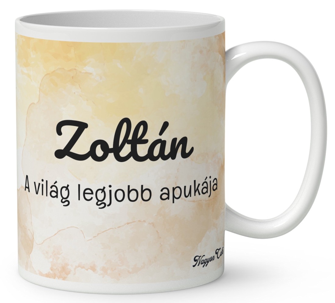 Névvel kérhető - Cuki lajhár Apa és két gyerek - Kicsi a rakás mintás bögre - otthon & életmód - konyhafelszerelés, tálalás - tálalás - bögre & csésze - Meska.hu