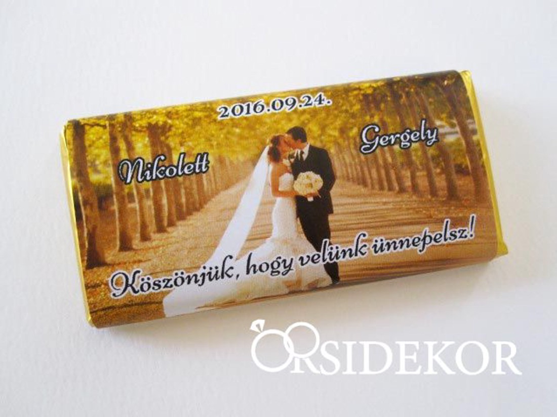 Köszönetajándék csoki - fényképpel - esküvő - emlék & ajándék - köszönőajándék - Meska.hu Köszönetajándék csoki - fényképpel - esküvő - emlék & ajándék - köszönőajándék - Meska.hu