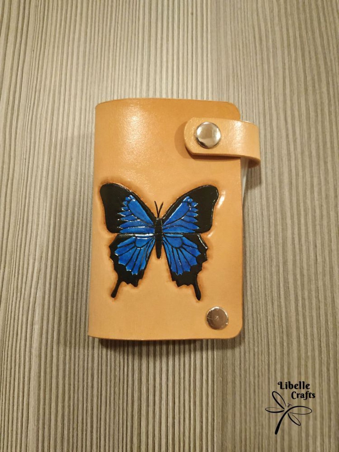 Lepkés igazolványtartó - táska & tok - pénztárca & más tok - kártyatartó & irattartó - Meska.hu