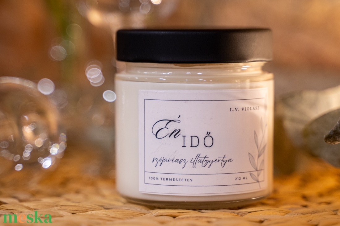 Énidő illatgyertya ajándék - otthon & életmód - gyertya, illat, aroma - gyertya - Meska.hu