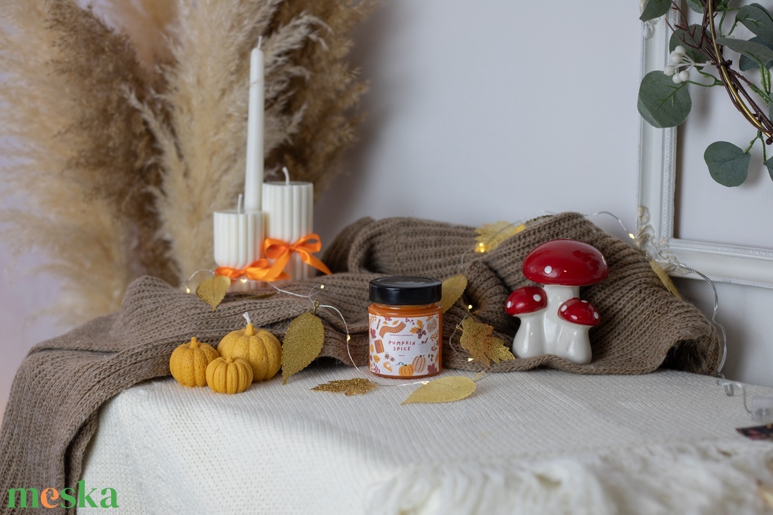 Pumpkin spice őszi tégelyes illatgyertya - otthon & életmód - gyertya, illat, aroma - gyertya - Meska.hu Pumpkin spice őszi tégelyes illatgyertya - otthon & életmód - gyertya, illat, aroma - gyertya - Meska.hu