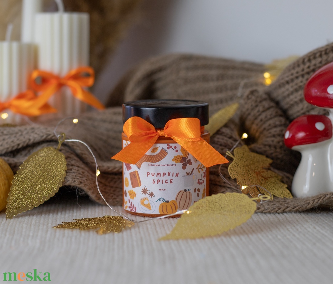 Pumpkin spice őszi tégelyes illatgyertya - otthon & életmód - gyertya, illat, aroma - gyertya - Meska.hu Pumpkin spice őszi tégelyes illatgyertya - otthon & életmód - gyertya, illat, aroma - gyertya - Meska.hu