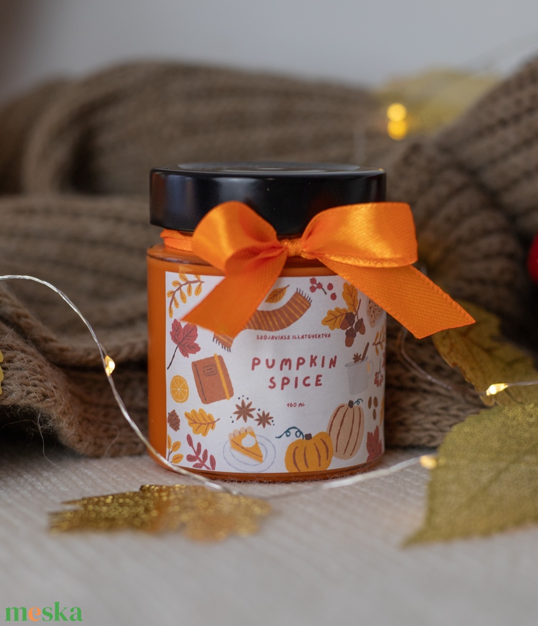 Pumpkin spice őszi tégelyes illatgyertya - otthon & életmód - gyertya, illat, aroma - gyertya - Meska.hu Pumpkin spice őszi tégelyes illatgyertya - otthon & életmód - gyertya, illat, aroma - gyertya - Meska.hu