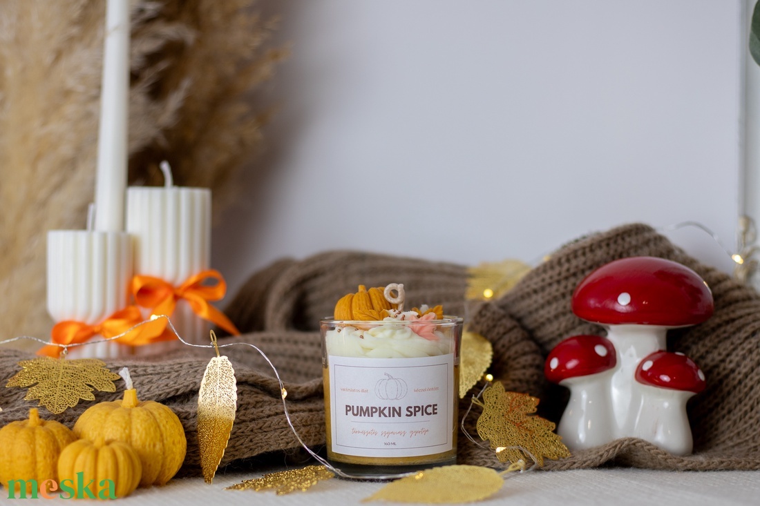 Pumpkin Spice Őszi Illatgyertya - otthon & életmód - gyertya, illat, aroma - gyertya - Meska.hu Pumpkin Spice Őszi Illatgyertya - otthon & életmód - gyertya, illat, aroma - gyertya - Meska.hu