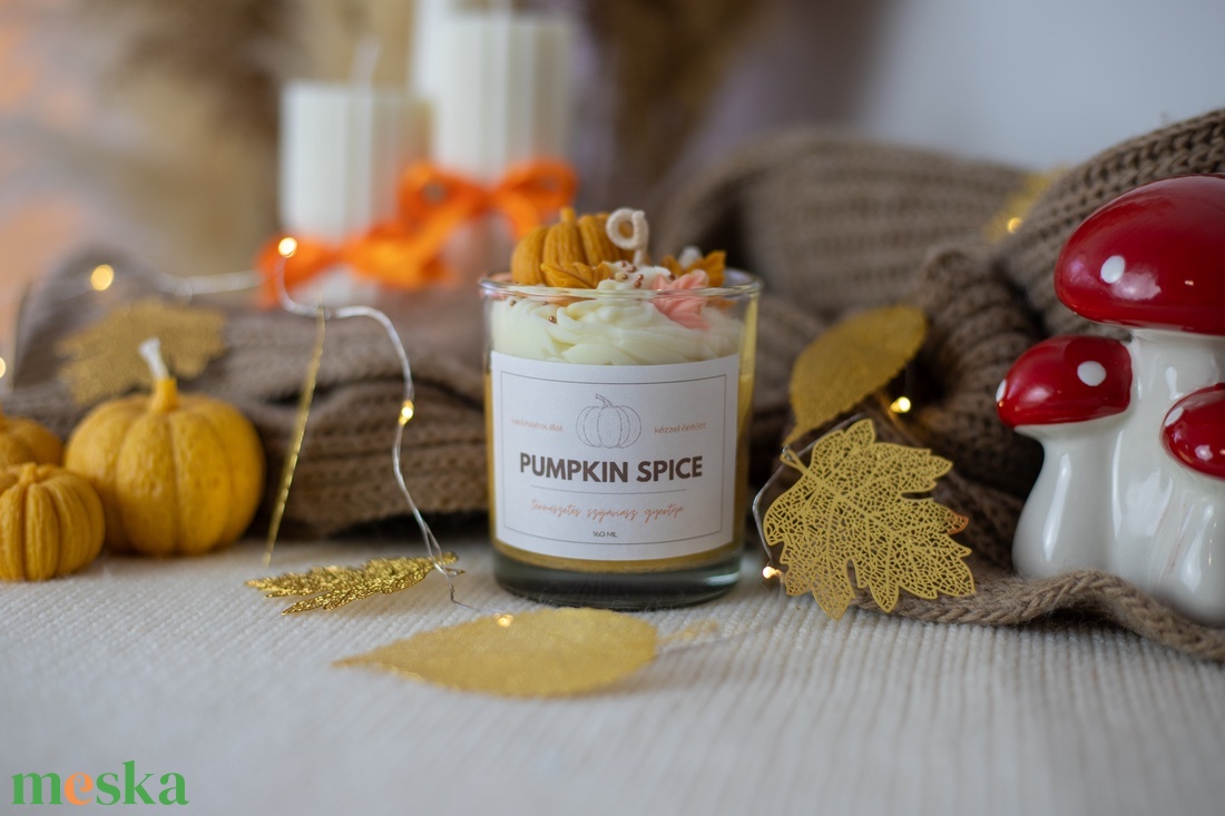 Pumpkin Spice Őszi Illatgyertya - otthon & életmód - gyertya, illat, aroma - gyertya - Meska.hu Pumpkin Spice Őszi Illatgyertya - otthon & életmód - gyertya, illat, aroma - gyertya - Meska.hu