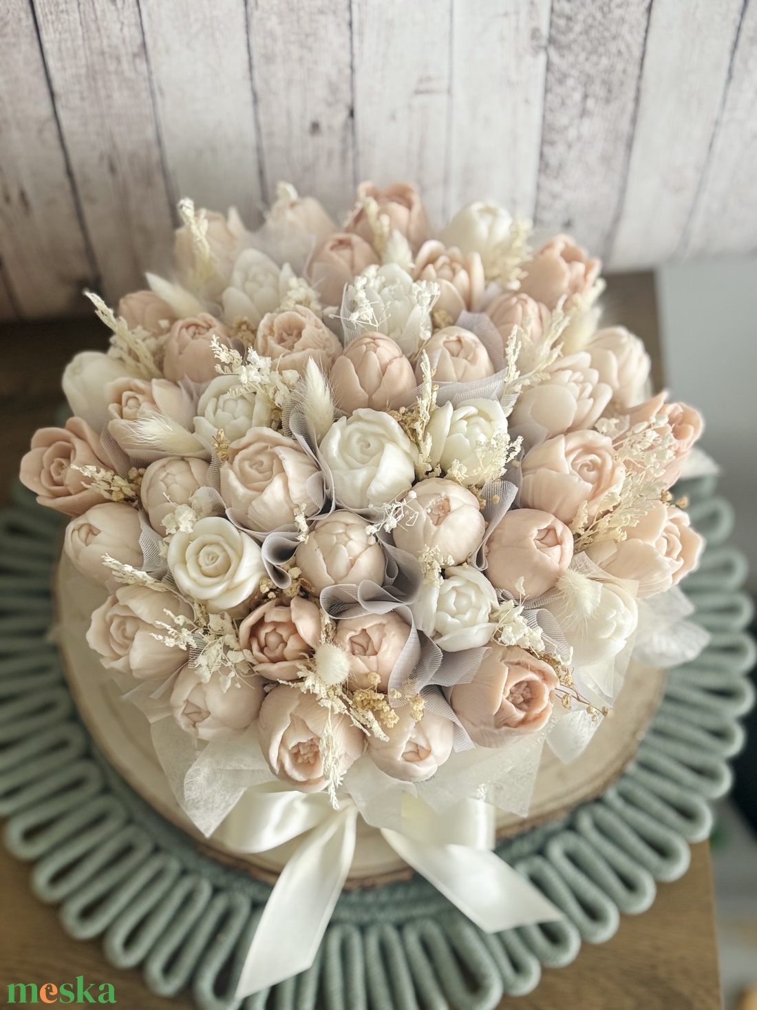 Illatos tulipán gyertya virágbox több méretben, anyák napjára, pedagógusnapra, szülőköszöntő ajándéknak - otthon & életmód - gyertya, illat, aroma - gyertya - Meska.hu