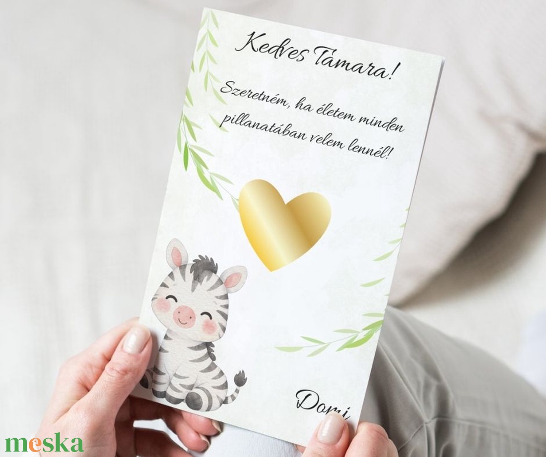 Keresztszülő felkérő sorsjegy - baba - mama - keresztelő kellékek - keresztszülő felkérő - Meska.hu