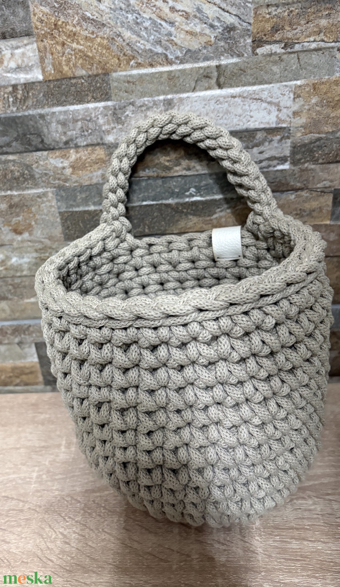 Horgolt tároló - otthon & életmód - tárolás & rendszerezés - tárolókosár - Meska.hu