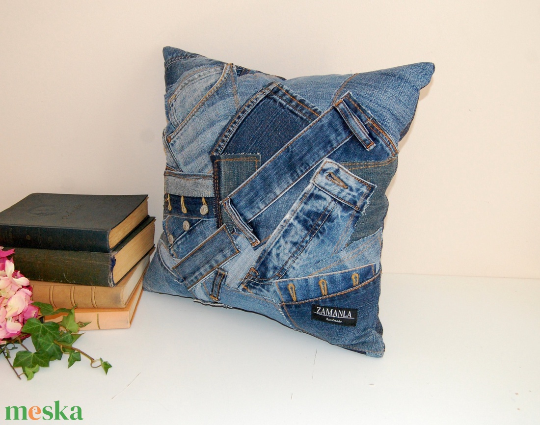 Farmer patchwork párna - otthon & életmód - lakástextil - párna & párnahuzat - Meska.hu Farmer patchwork párna - otthon & életmód - lakástextil - párna & párnahuzat - Meska.hu