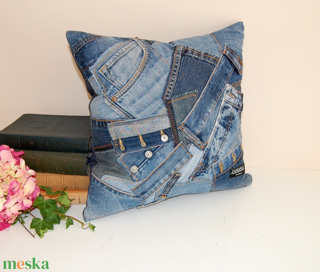 Farmer patchwork párna - otthon & életmód - lakástextil - párna & párnahuzat - Meska.hu Farmer patchwork párna - otthon & életmód - lakástextil - párna & párnahuzat - Meska.hu