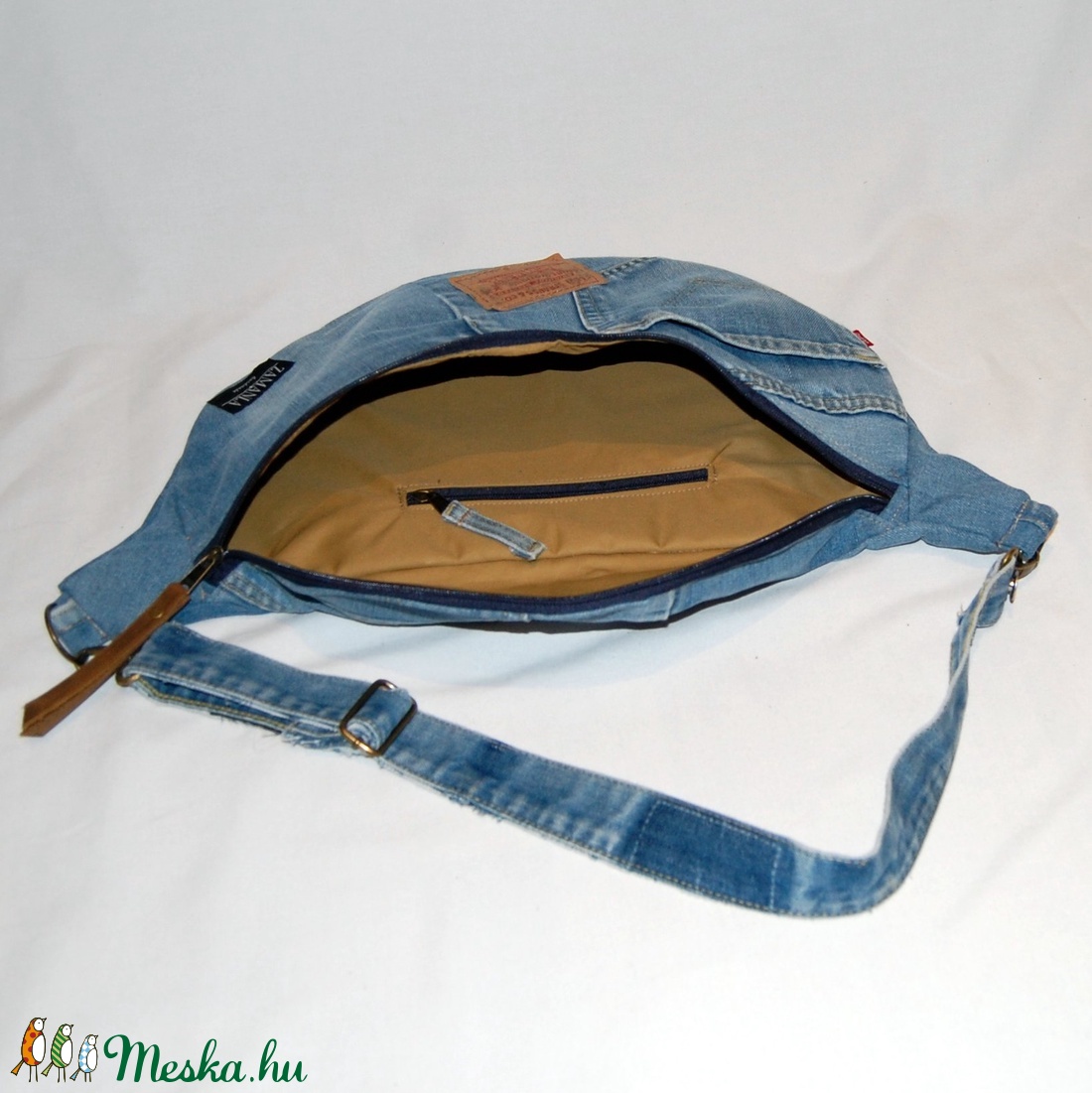 Levi's farmer hátizsák / crossbody - NADA-B - táska & tok - kézitáska & válltáska - vállon átvethető táska - Meska.hu