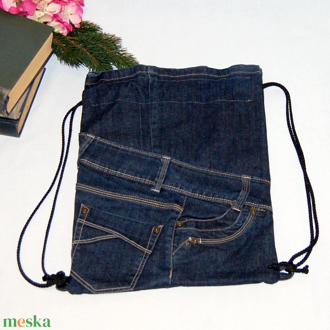 Gym Bag - farmer hátizsák - táska & tok - edzőtáskák - edzőtáskák - Meska.hu Gym Bag - farmer hátizsák - táska & tok - edzőtáskák - edzőtáskák - Meska.hu