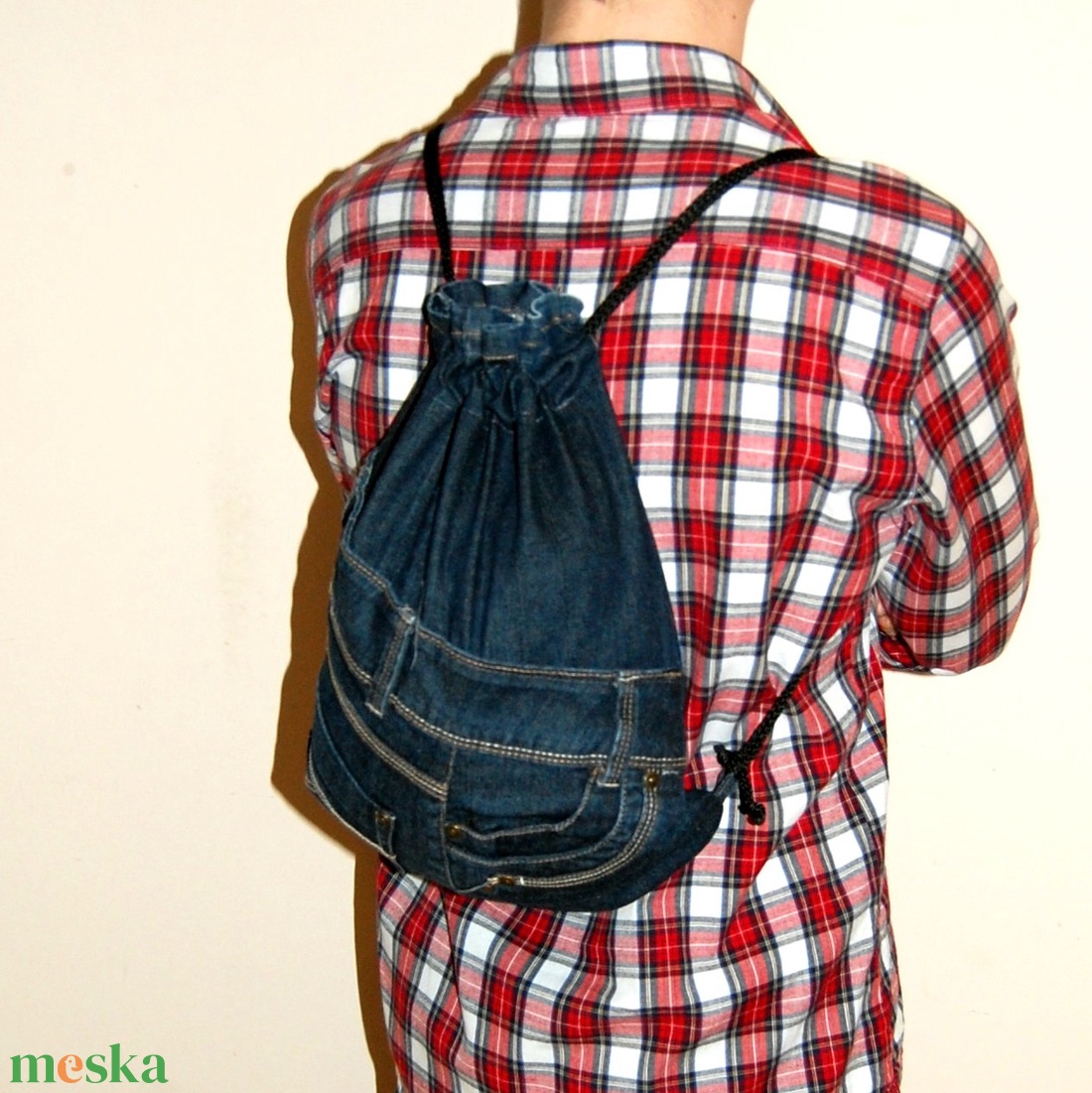 Gym Bag - farmer hátizsák - táska & tok - edzőtáskák - edzőtáskák - Meska.hu Gym Bag - farmer hátizsák - táska & tok - edzőtáskák - edzőtáskák - Meska.hu
