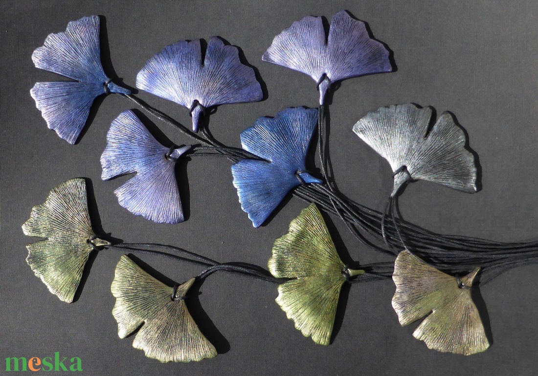 Ginkgo-medál - ékszer - nyaklánc - medál - Meska.hu Ginkgo-medál - ékszer - nyaklánc - medál - Meska.hu