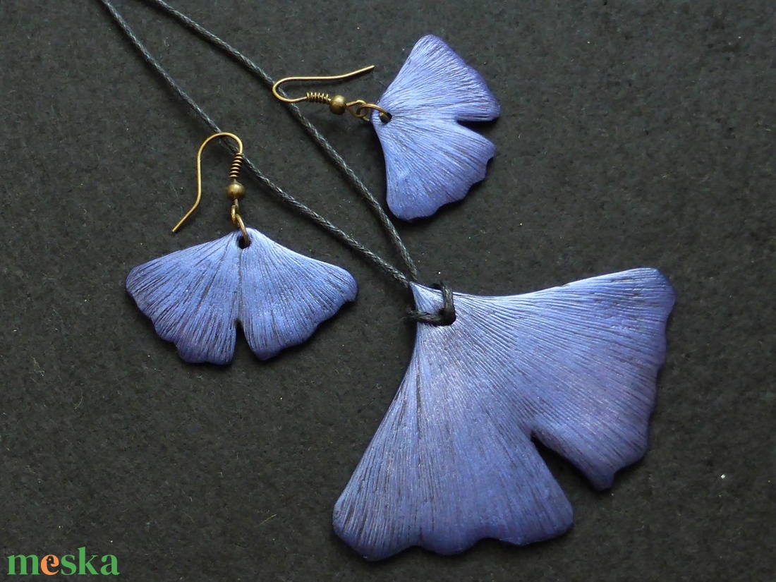 Ginkgo-szett - ékszer - ékszerszett - Meska.hu Ginkgo-szett - ékszer - ékszerszett - Meska.hu