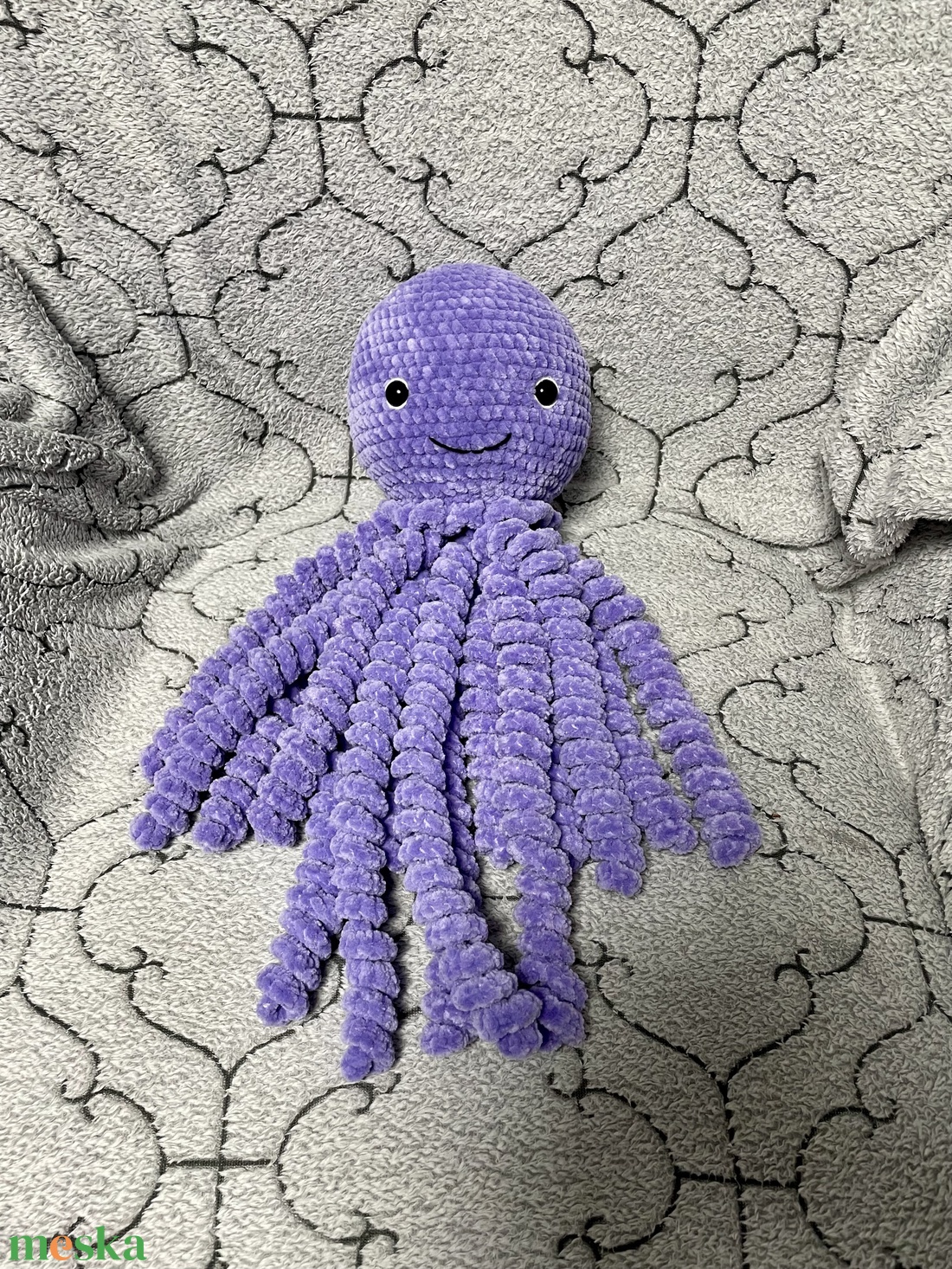Amigurumi lila medúza - játék & sport - plüssállat & játékfigura - más figura - Meska.hu Amigurumi lila medúza - játék & sport - plüssállat & játékfigura - más figura - Meska.hu