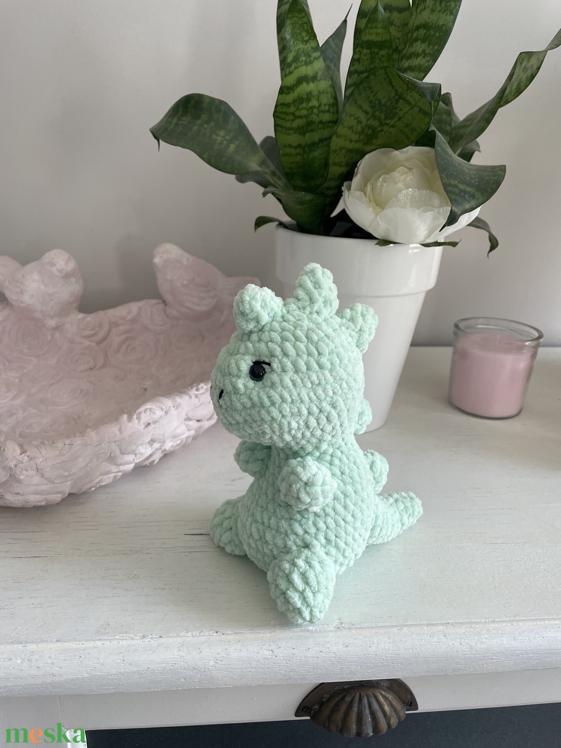 Amigurumi dino - játék & sport - plüssállat & játékfigura - más figura - Meska.hu Amigurumi dino - játék & sport - plüssállat & játékfigura - más figura - Meska.hu