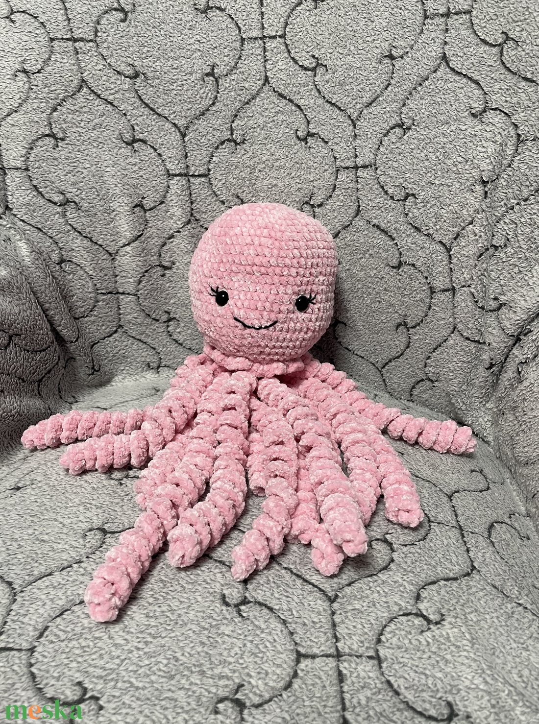 Amigurumi polip - játék & sport - plüssállat & játékfigura - más figura - Meska.hu