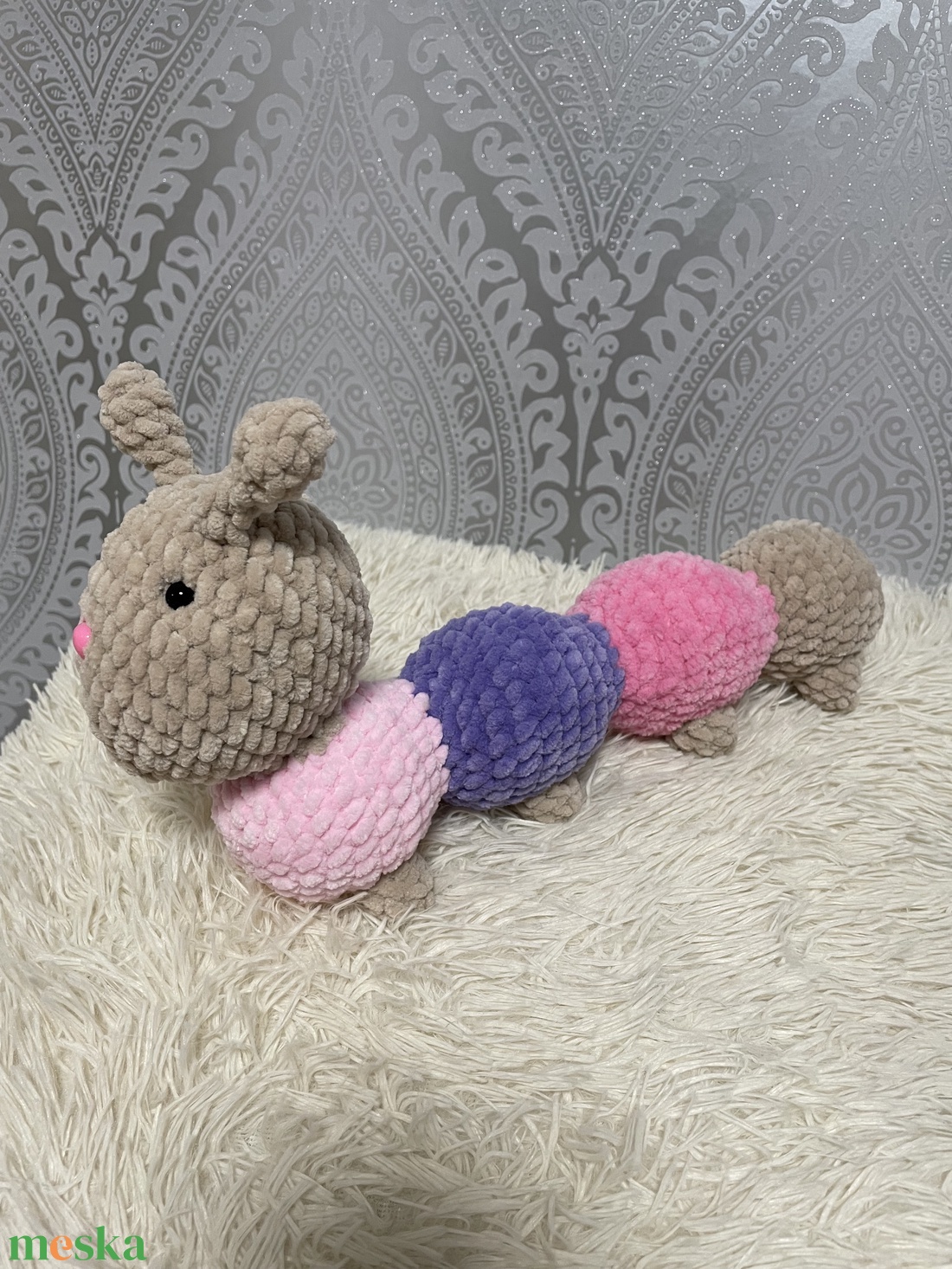 Amigurumi kukac - játék & sport - plüssállat & játékfigura - más figura - Meska.hu