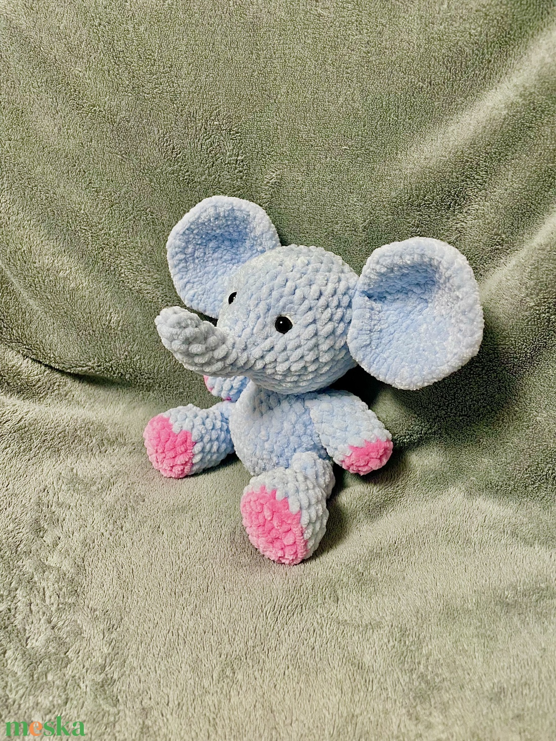 Amigurumi elefánt - játék & sport - plüssállat & játékfigura - elefánt - Meska.hu Amigurumi elefánt - játék & sport - plüssállat & játékfigura - elefánt - Meska.hu