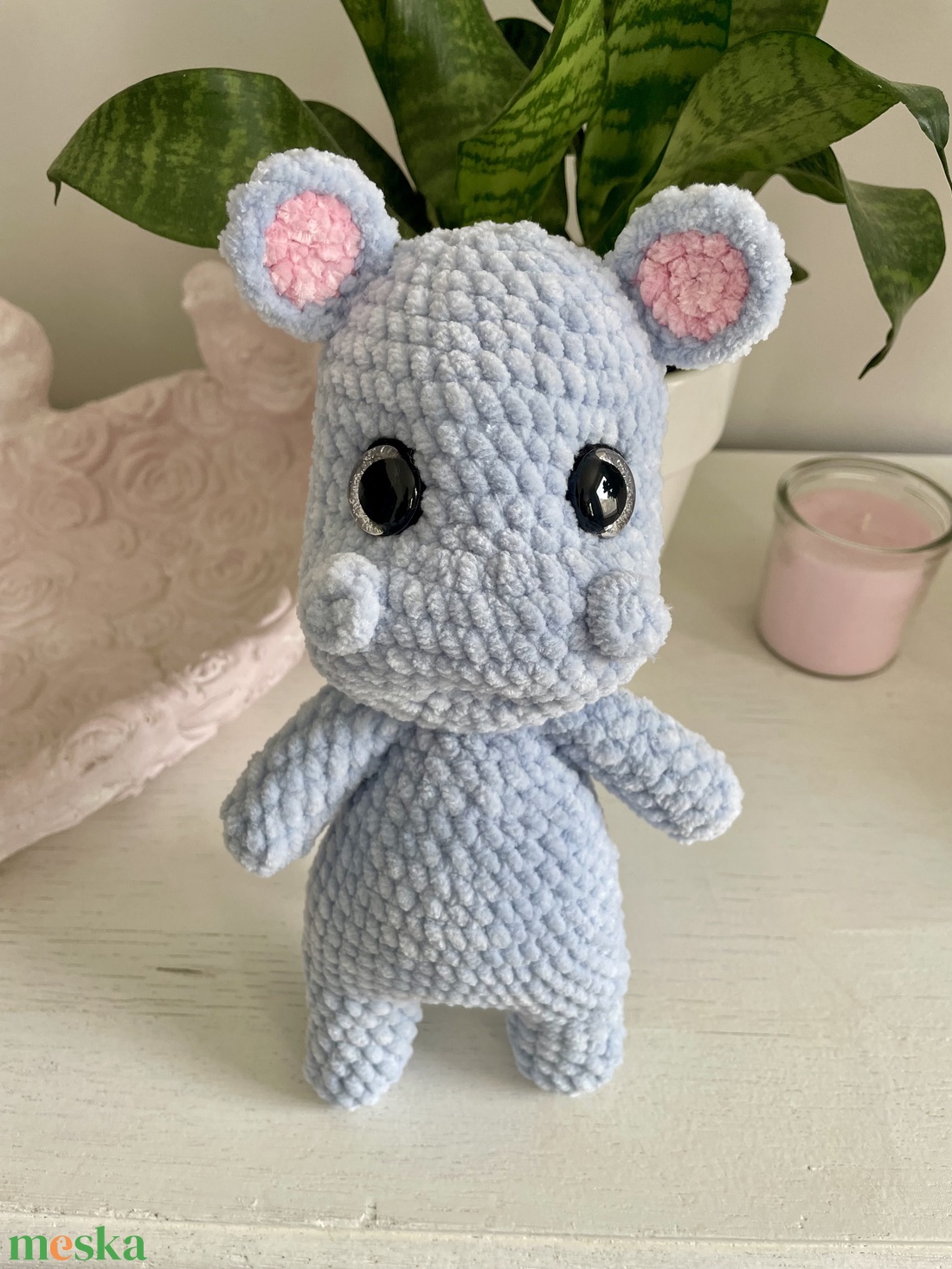 Amigurumi viziló - játék & sport - plüssállat & játékfigura - más figura - Meska.hu Amigurumi viziló - játék & sport - plüssállat & játékfigura - más figura - Meska.hu