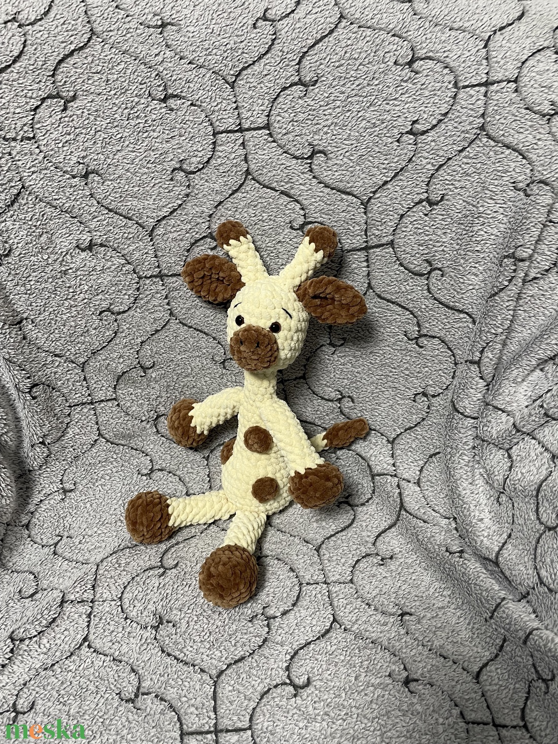 Horgolt zsiráf - játék & sport - plüssállat & játékfigura - más figura - Meska.hu