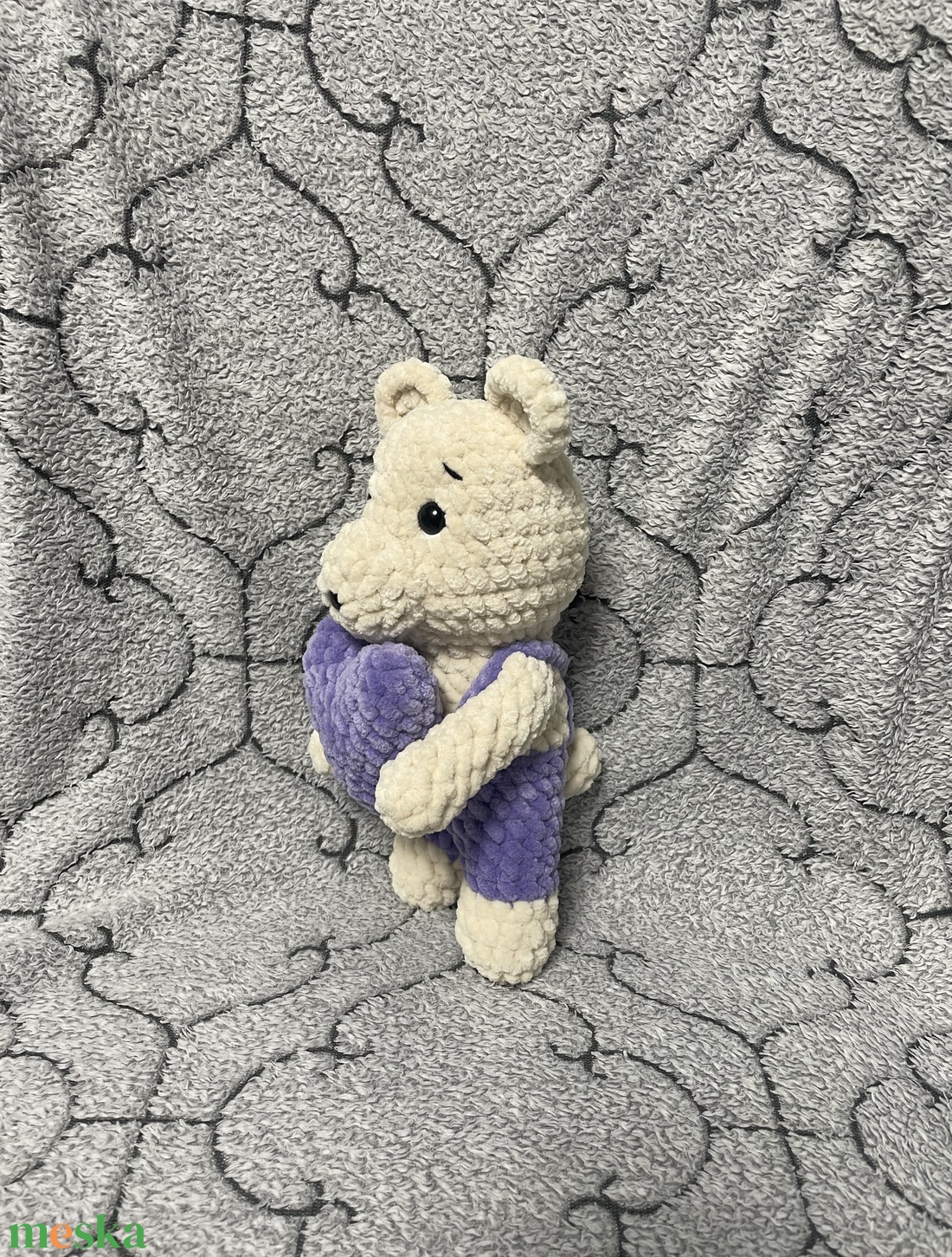 Horgolt maci - játék & sport - plüssállat & játékfigura - maci - Meska.hu