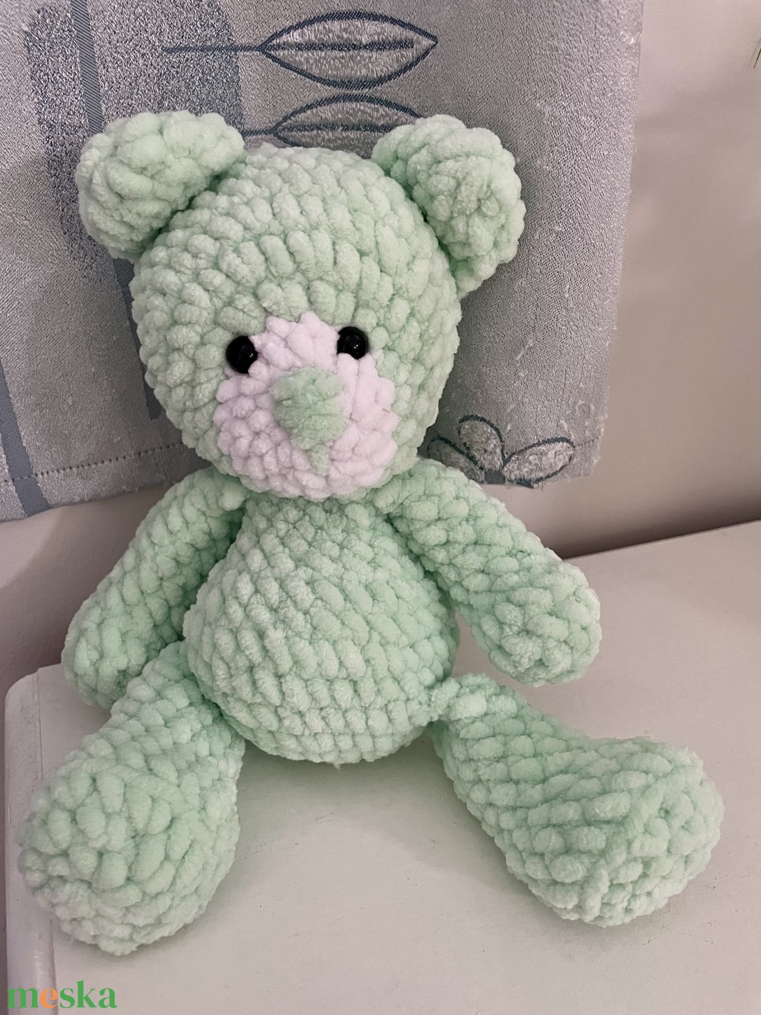 Horgolt maci - játék & sport - plüssállat & játékfigura - maci - Meska.hu