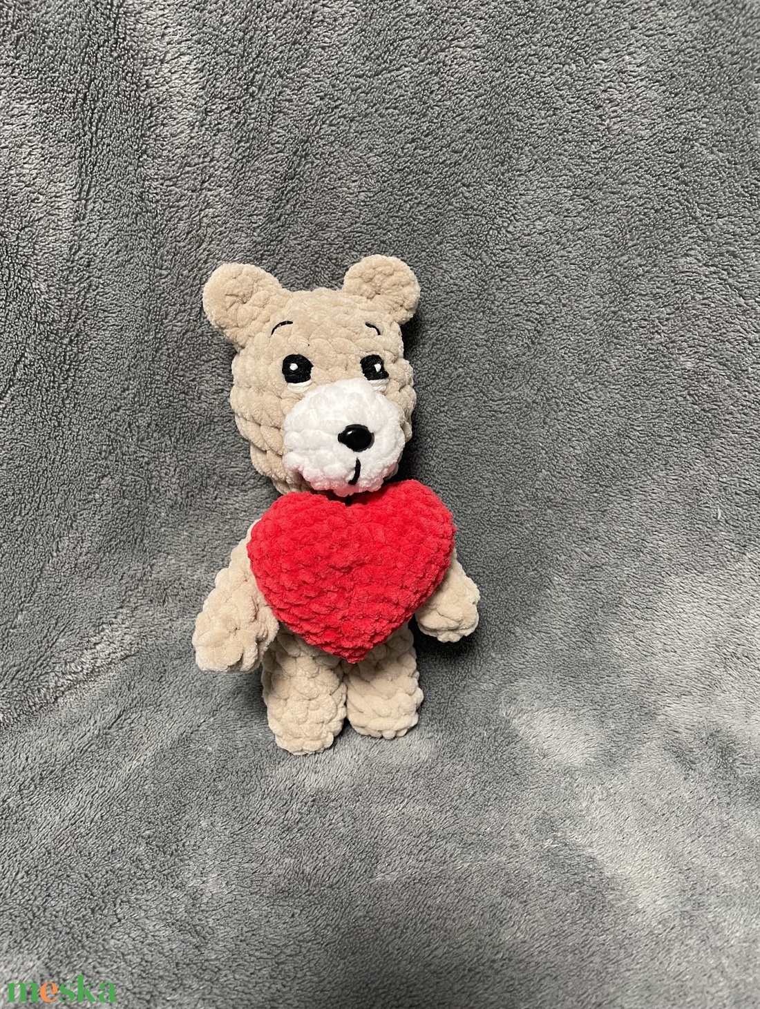 Horgolt maci - játék & sport - plüssállat & játékfigura - maci - Meska.hu