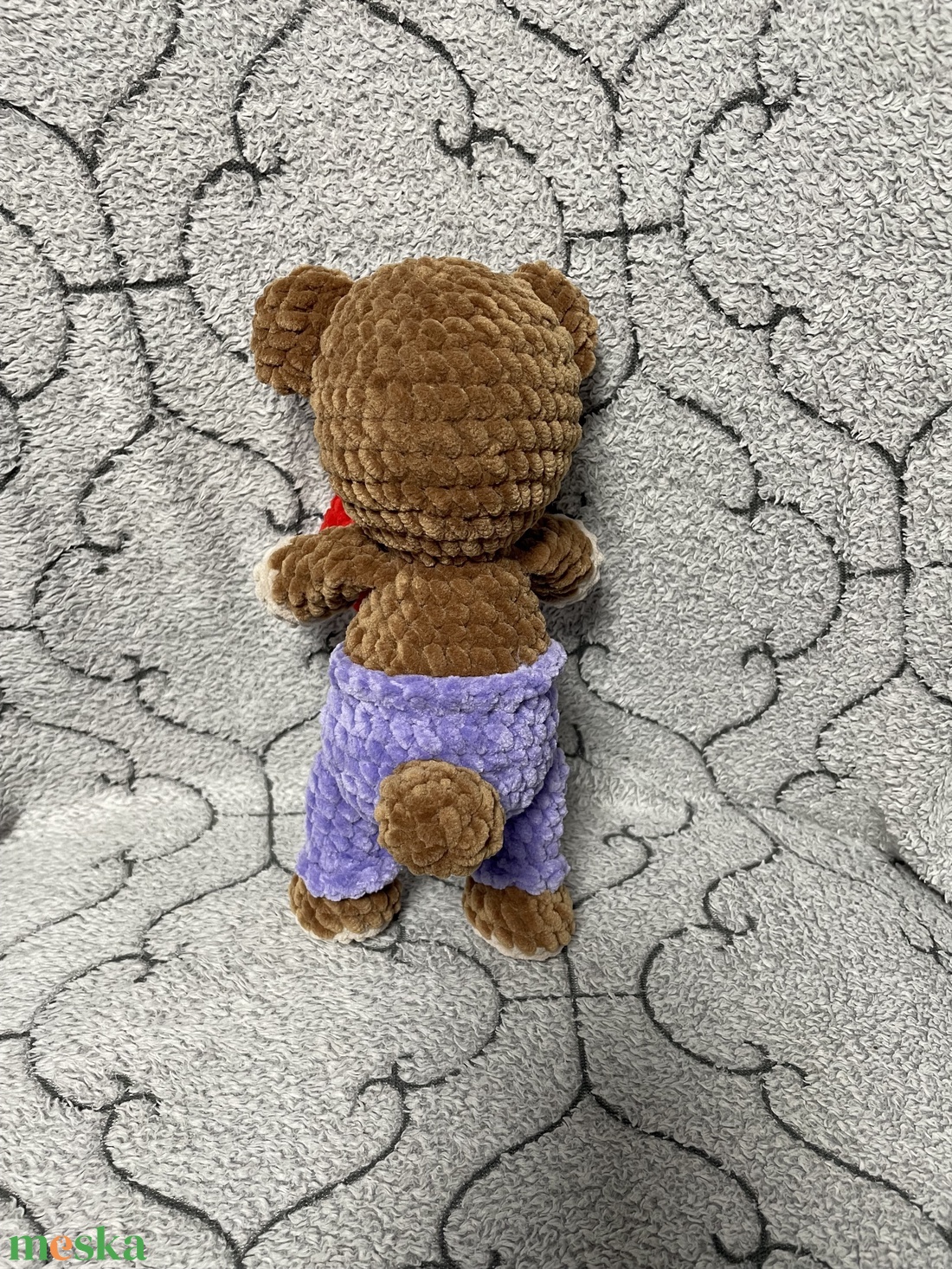 Horgolt maci - játék & sport - plüssállat & játékfigura - maci - Meska.hu