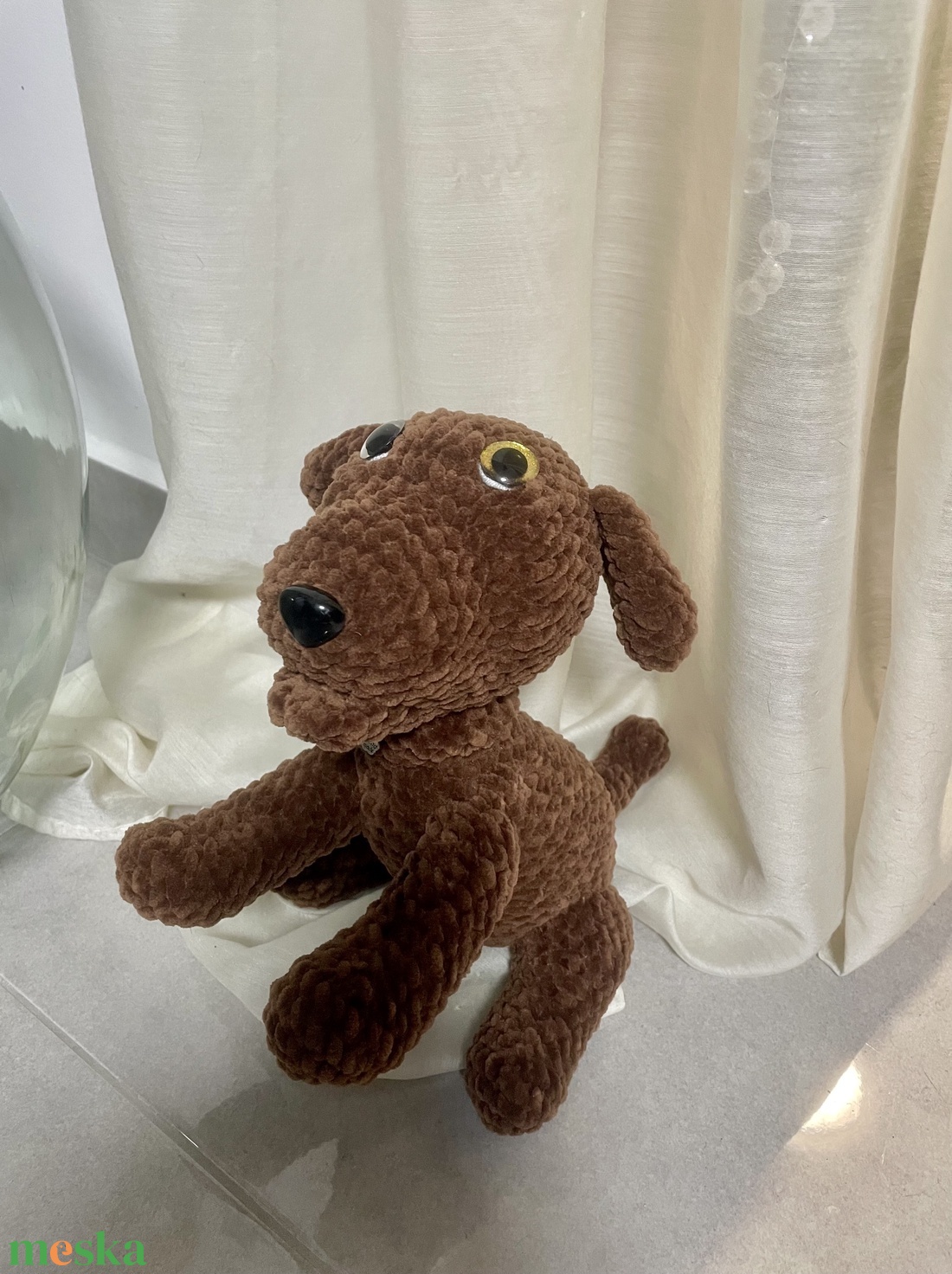 Horgolt kutyus - játék & sport - plüssállat & játékfigura - kutya - Meska.hu