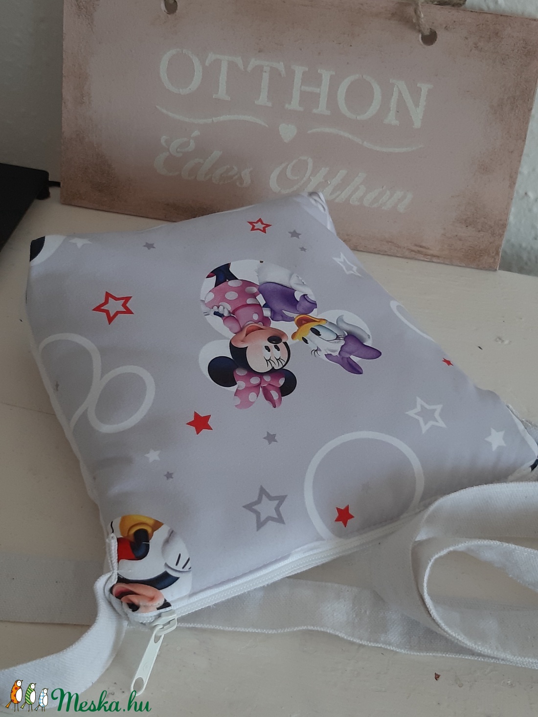 Minnie egeres válltáska - táska & tok - kézitáska & válltáska - vállon átvethető táska - Meska.hu