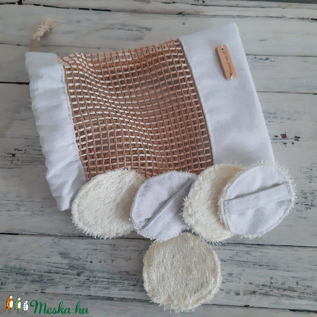 Mosható arctisztító korongok -  - Meska.hu