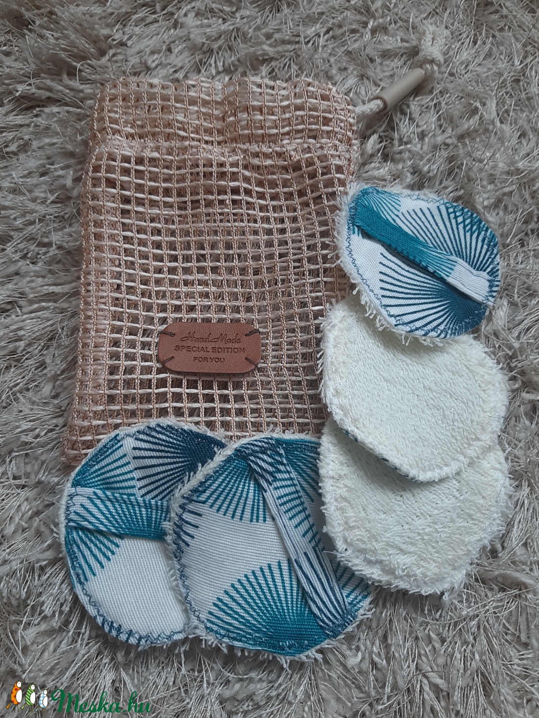 Mosható arctisztító korongok - szépségápolás - arcápolás - arctisztító korong - Meska.hu