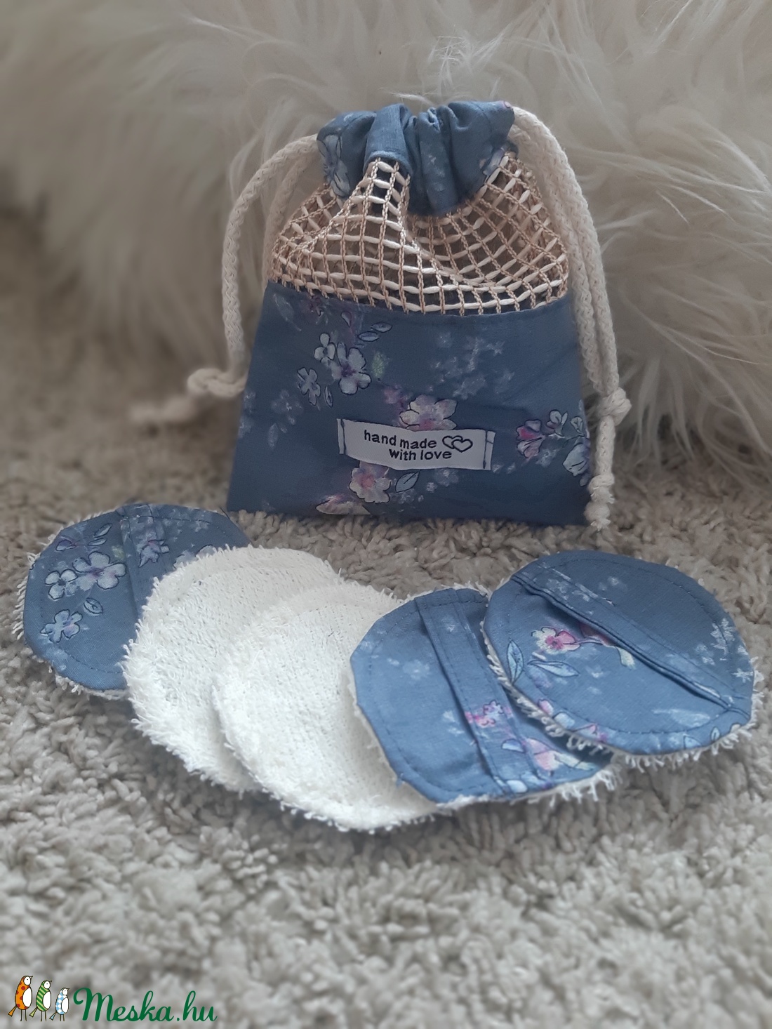 Mosható arctisztító korongok - szépségápolás - arcápolás - arctisztító korong - Meska.hu